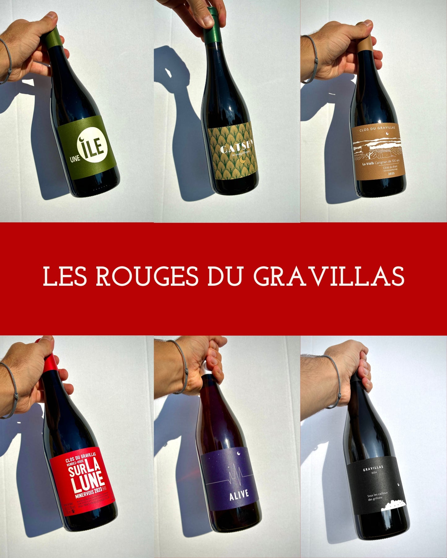 Rouge - Carton de Degustation (x6)