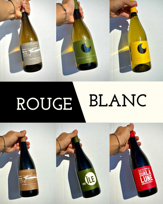 Dégustation des Rouges et des Blancs (x6)