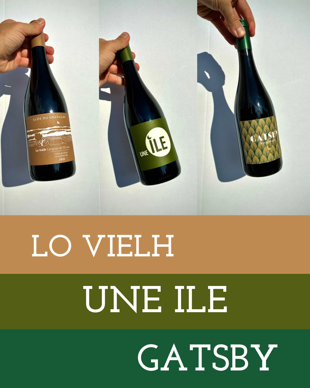 Rouge - les 3 cuvés parcellaires